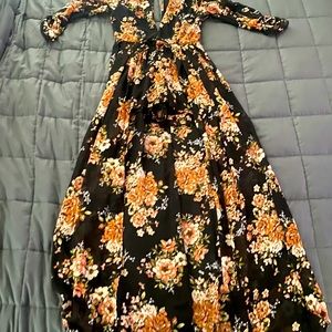 Dress with shorts , flowy